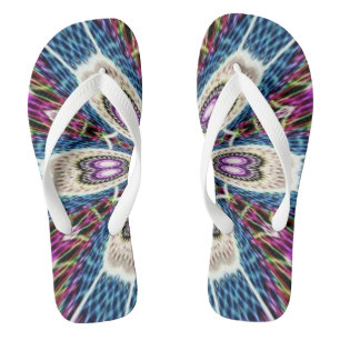 Chanclas diseño único de Mandala