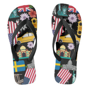 Chanclas Diseño único moderno y trendy de verano playa chic