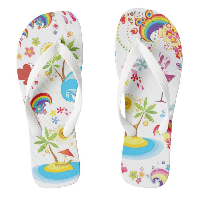 Chanclas Diversión de verano (Plantilla)
