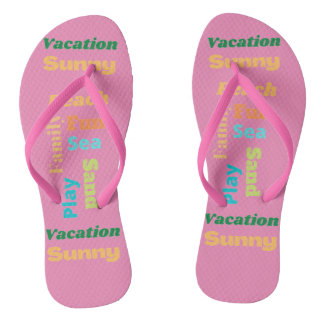 Chanclas divertido verano caprichoso