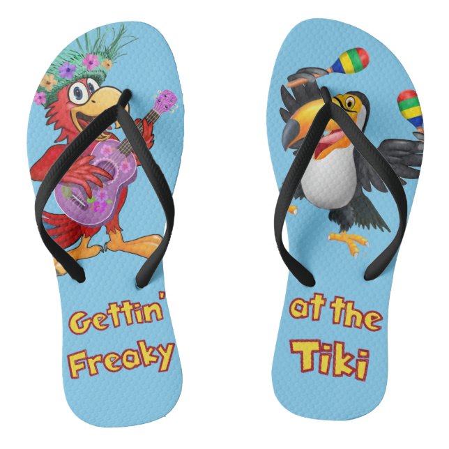 CHANCLAS DIVIRTIÉNDOSE EN EL TIKI (Plantilla)