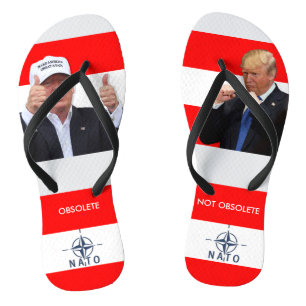 CHANCLAS DONALD TRUMP: LA OTAN ES OBSOLETA/NO OBSOLETA