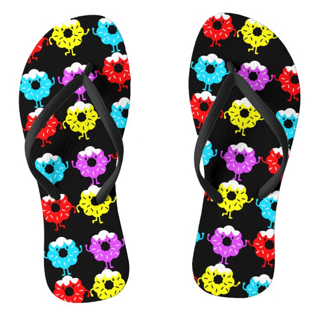 Chanclas Doughnut del Día Nacional del Donante (Plantilla)