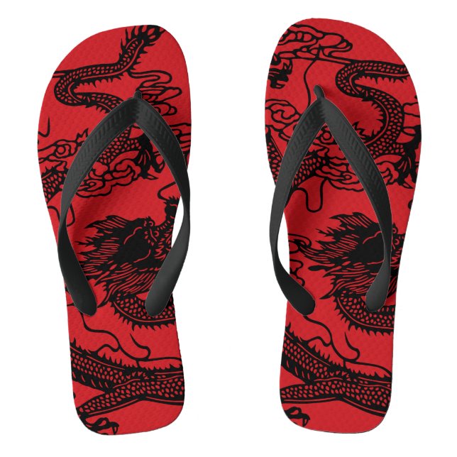 Chanclas Dragón chino (Plantilla)