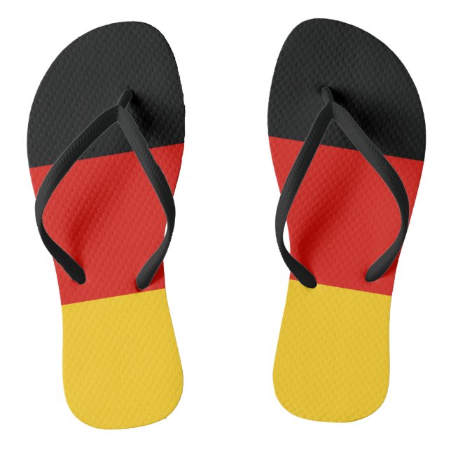 Chanclas Drapeau Allemagne tricolore (Plantilla)