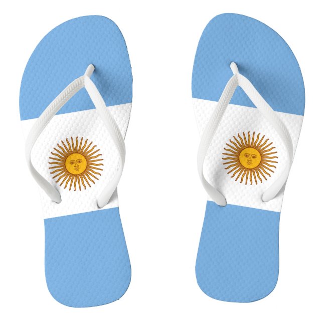 Chanclas Drapeau Argentine (Plantilla)