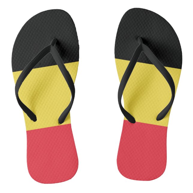 Chanclas Drapeau Belgique Tricolore (Plantilla)