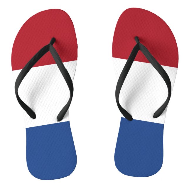 Chanclas Drapeau Pays-Bas tricolore (Plantilla)