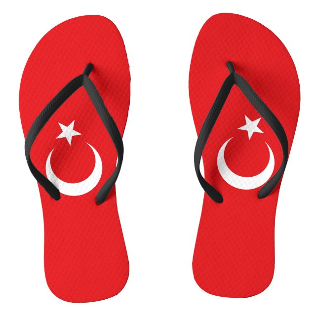 Chanclas Drapeau Turquie (Plantilla)