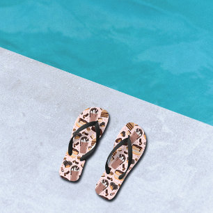 Chanclas Dulce trapos Chocolate Donut Mocha Mantequilla de