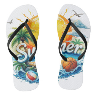 Chanclas Dulce Verano - Lindas Vibraciones de Sandía de Ver