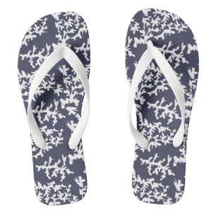 Chanclas Ecosistema de coral submarino del mar