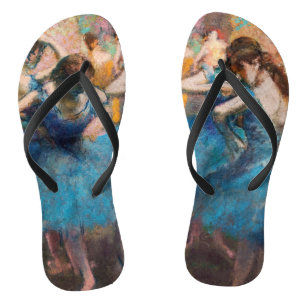 Chanclas Edgar Degas - Bailarinas de azul
