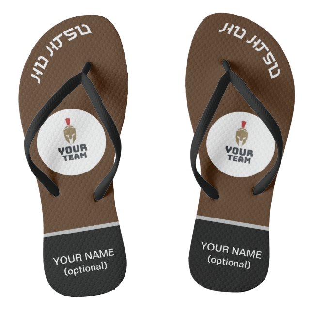 Chanclas Edición del Cinturón Azul FlipFlop de MyJiuJitsuSt (Plantilla)
