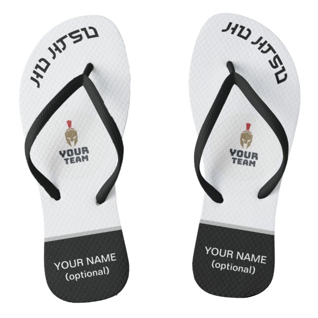Chanclas Edición del Cinturón Blanco FlipFlop de MyJiuJitsu (Plantilla)