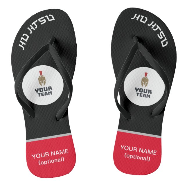 Chanclas Edición del Cinturón negro FlipFlop de MyJiuJitsuS (Plantilla)