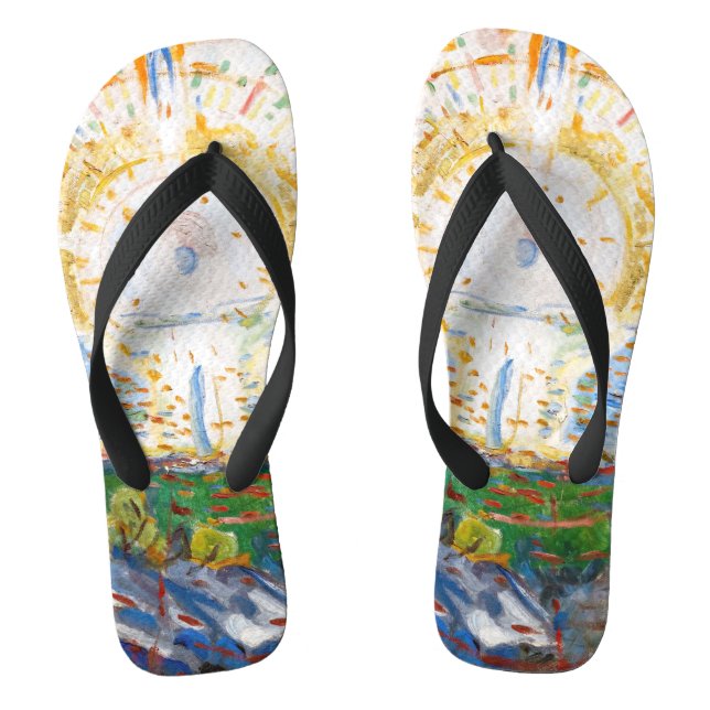 Chanclas Edvard Munch - The Sun 1912 (Plantilla)