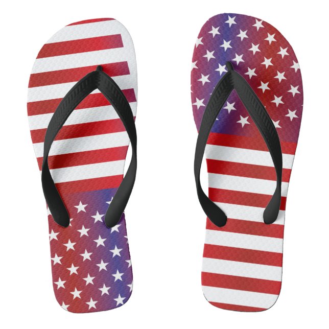 Chanclas EEUU/USA FLAG Text Style BARNA by MASANSER (Plantilla)