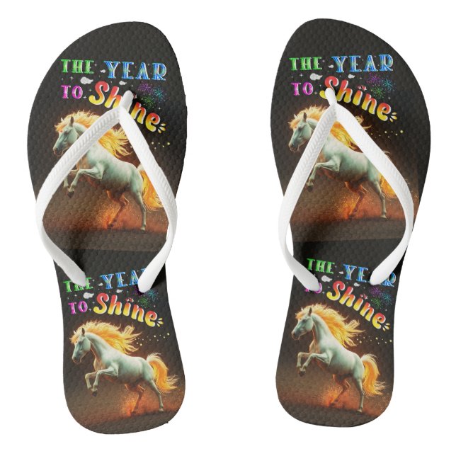 Chanclas El Año Para Brillar (Plantilla)