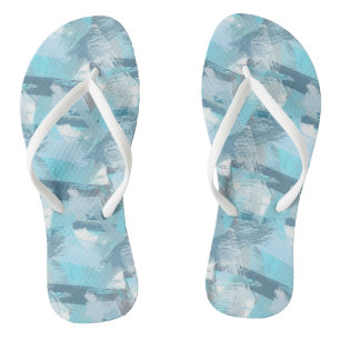 Chanclas el cepillo abstracto frota ligeramente el modelo