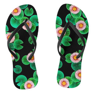 Chanclas El estanque de koi de papel