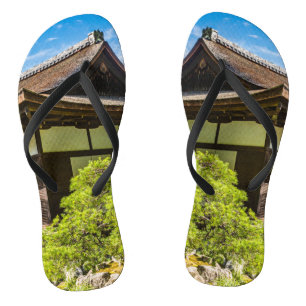 Chanclas El hondo o salón principal en Ginkaku-Ji, Kioto