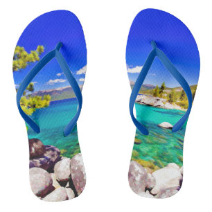 Chanclas El lago Tahoe