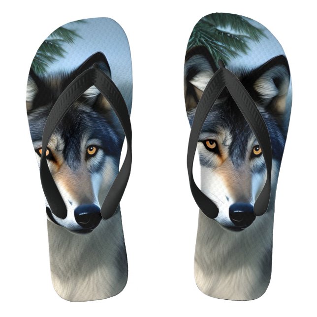 Chanclas El Lobo Ártico, Flip Flops (Plantilla)