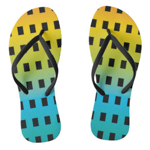 Chanclas El neón brilla en el fluorescente de color oscuro 