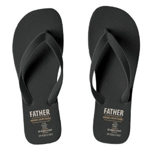 Chanclas El padre lo sabe todo - Regalos de padre y abuelo