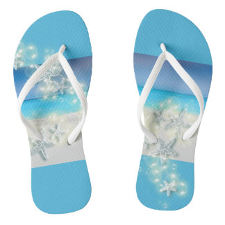Chanclas El paraíso de las estrellas de mar azul aguas trop