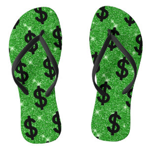 Chanclas El Rótulo negro del dinero del empresario Wall St