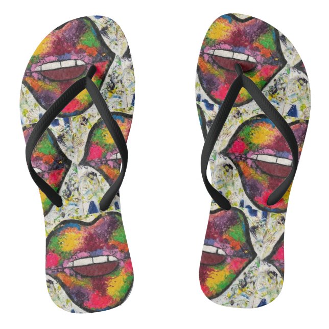 Chanclas El silencio es Golden Flip Flops (Plantilla)