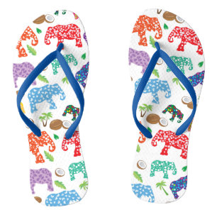 Chanclas Elefantes tropicales
