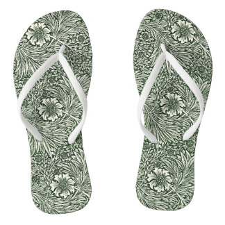 Chanclas Elegancia marina verde: adentrarse en la naturalez