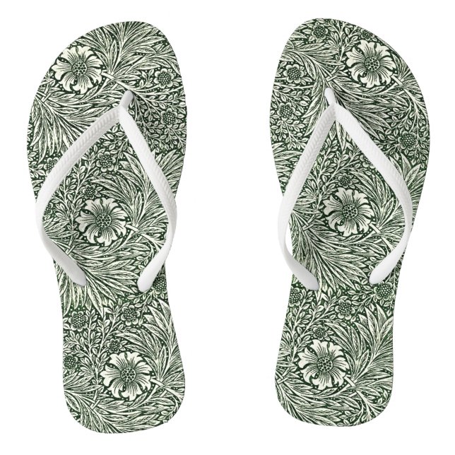 Chanclas Elegancia marina verde: adentrarse en la naturalez (Plantilla)