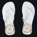 Chanclas Elegante apenas casado casando flips-flopes<br><div class="desc">Para el arreglo para requisitos particulares adicional, haga clic por favor el botón del "personalizar" y utilice nuestra herramienta de diseño para modificar esta plantilla. Si las opciones están disponibles, usted puede cambiar el texto y la imagen simplemente haciendo clic en "corrige/quita el texto o la imagen aquí" y añade...</div>