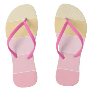 Chanclas Elegante color moderno brillante azul rosa rojo am