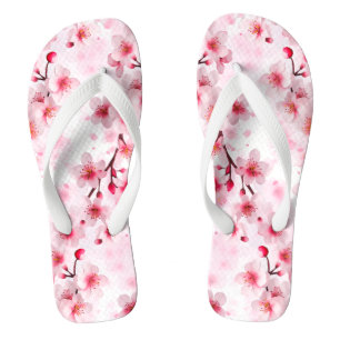 Chanclas Elegante Flor de cerezo Pinky