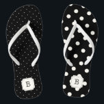 Chanclas Elegante Moda moderna marfil-polka puntos mezclar<br><div class="desc">Diseñado por fat*fa*tin. Fácil de personalizar con su propio texto,  foto o imagen. Para solicitudes de personalizados,  por favor contacte directamente con fat*fa*tin. Se cobran cargos por personalizado. www.zazzle.com/fat_fa_tin www.zazzle.com/color_therapy www.zazzle.com/fatfatin_blue_knot・・・・・・・. www.zazzle.com/fatfatin_red_knot www.zazzle.com/fatfatin_mini_me www.zazzle.com/fatfatin_box</div>