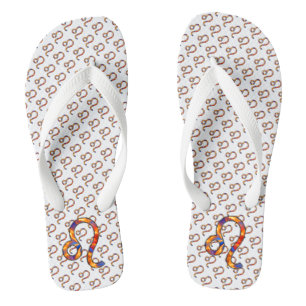 Chanclas Elemento de símbolo Zodiac Leo por Kenneth Yoncich