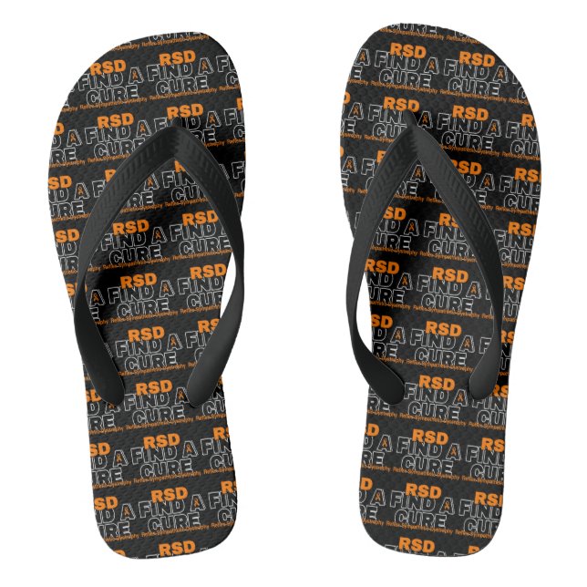 CHANCLAS ENCONTRAR UNA CURA/NEGRO...RSD (Plantilla)
