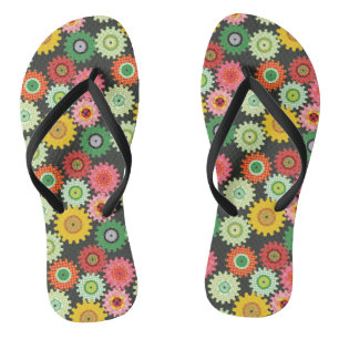 Chanclas Engranajes Patrón