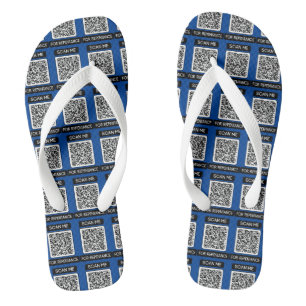 Chanclas Escanear Para Arrepentimiento QR Code DB Todo-Over