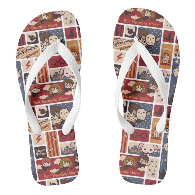 Chanclas Escenas de dibujos animados de Harry Potter (Plantilla)