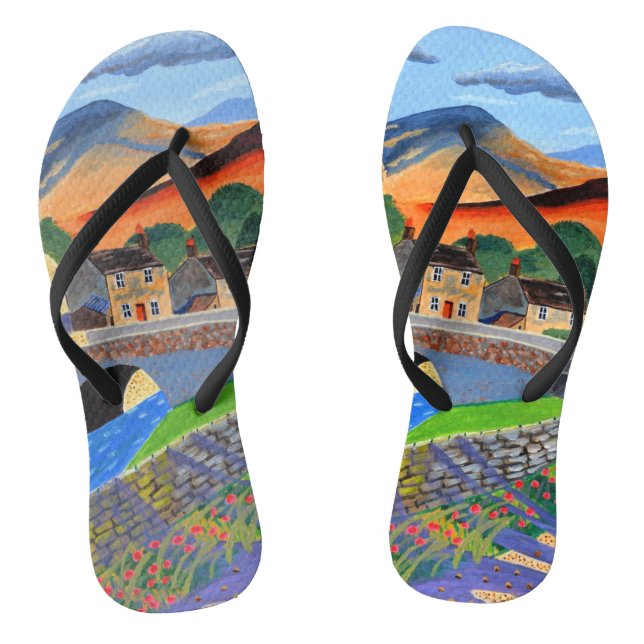 Chanclas Escocia Highlands Flip Flops (Plantilla)
