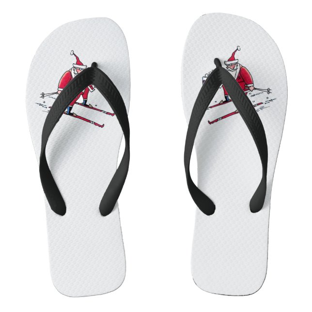 Chanclas Esquiar de Santa Flip Flops (Plantilla)