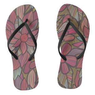 Chanclas Estampado de flores 4 2