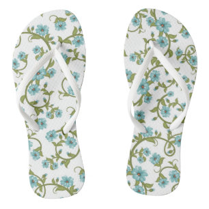 Chanclas Estampado de flores 5