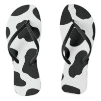 Estampado de vaca negro blanco